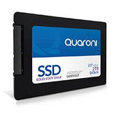 UNIDAD DE ESTADO SOLIDO SSD QUARONI 2.5 2TB, SATA3, 6GB/S, 7MM, LECTURA 500MB/S, ESCRITURA 470MB/S.
